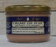 Crème de foie parfumée à la mangue, 190 g